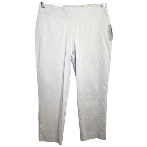 Style & Co. Gray Capri Mid Rise Comfort Waist XS - Picture 5 of 9